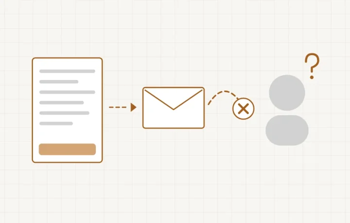Factures non reçues : une facture glissée dans une enveloppe, bloquée en route, et un client qui attend sans rien