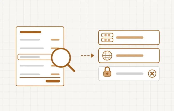 Lire une facture d’hébergement : une ligne de facture sous la loupe, détaillée en serveur, domaine et certificat
