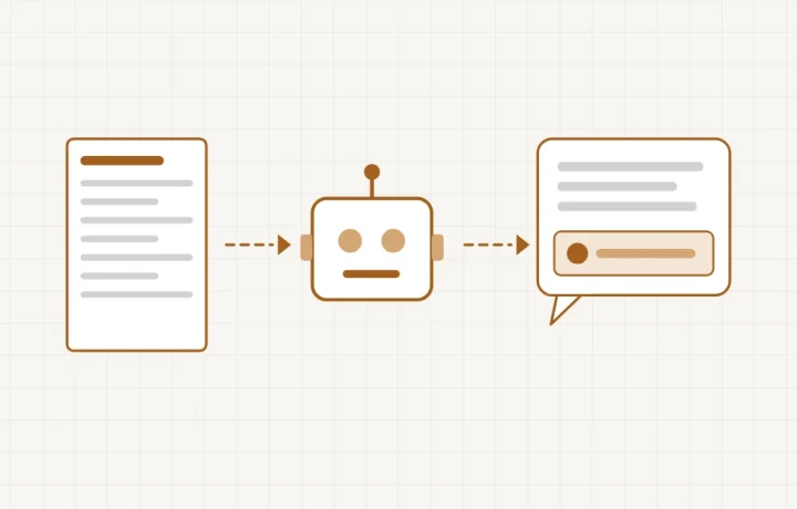 Écrire pour l’IA : un article lu par un robot, qui donne une réponse citant l’article en source