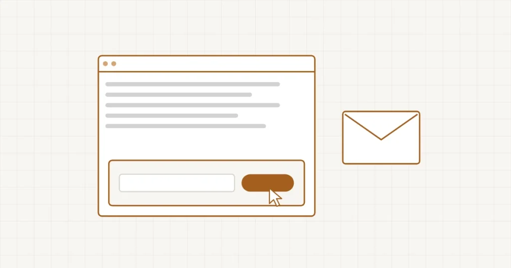 Un plan de site en trait simple, avec trois petits encadrés marquant les emplacements possibles d’un formulaire