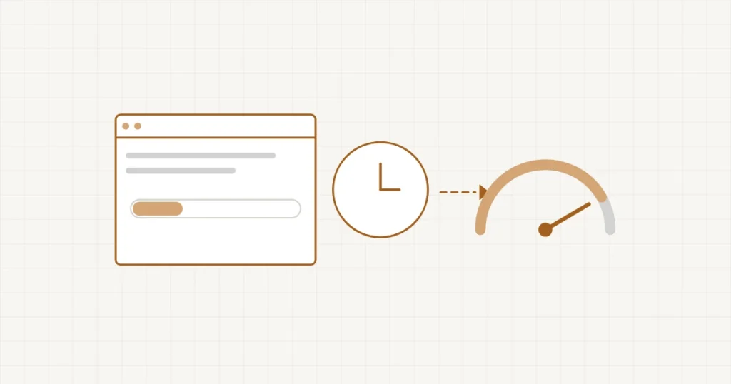 Site lent : une page qui charge sans fin, puis le compteur de vitesse remonté
